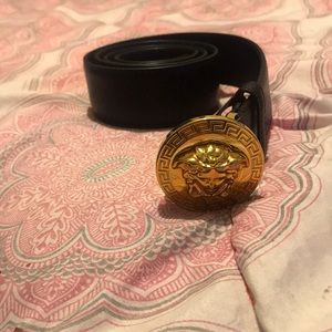 A Versace belt